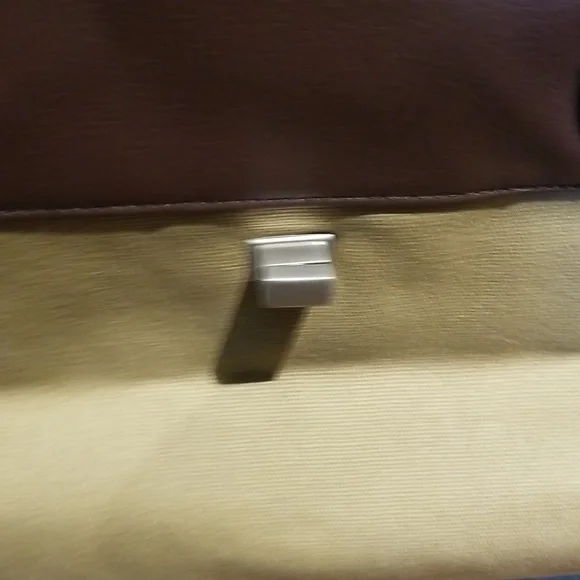 American Leathersmith Brown and Tan Weekender Bag NWT